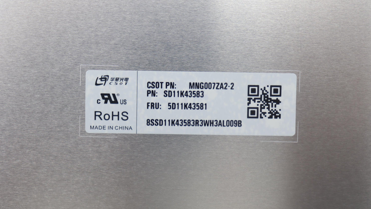 Lenovo Fru Panel 16.0 16:10 3.2 - 5D11K43581