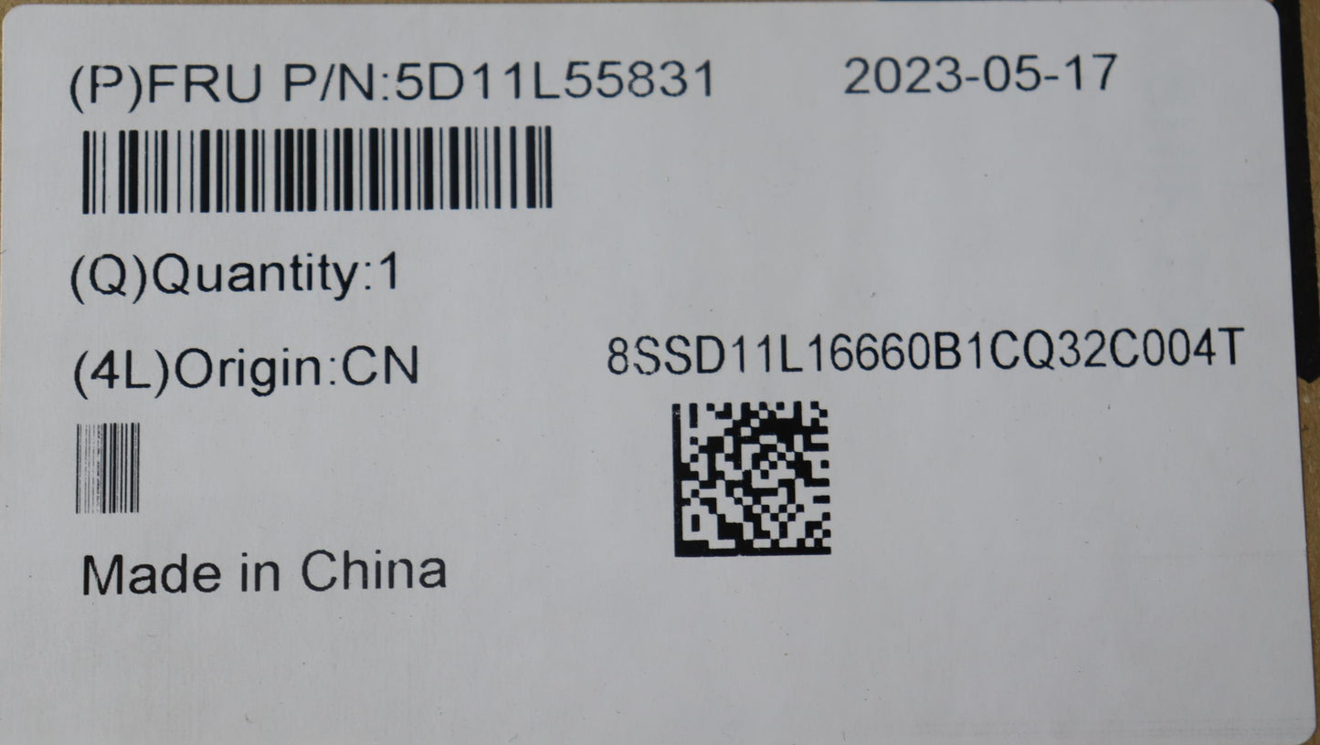 Lenovo Display Fru Ne160Qdmz 16Wqx N2 - 5D11L55831