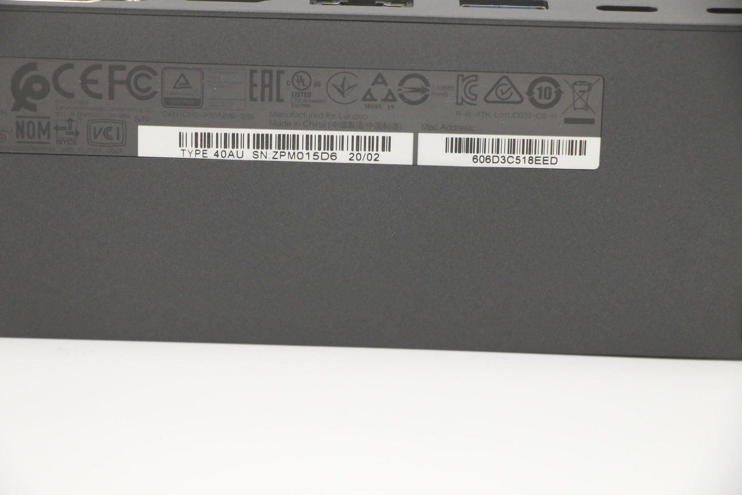 Lenovo Fru_Mini Dock - 5D20V79344
