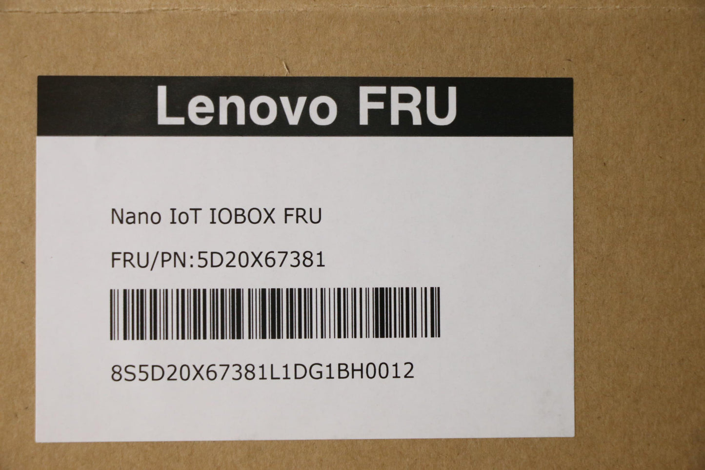 Lenovo Docking Iot Io Box Dt1 V2 - 5D20X67381