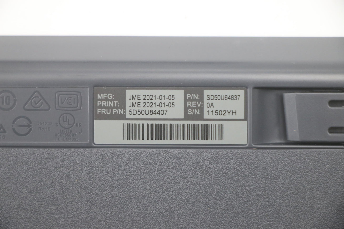 Lenovo Usb Kyb Gy Spa 172 Sunrex - 5D50U84407