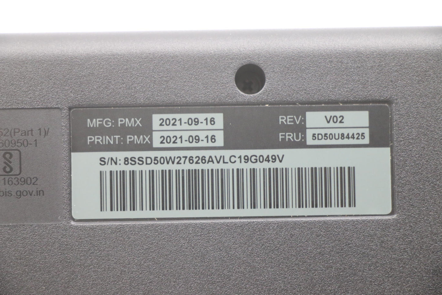 Lenovo Primax Kbbh21 Usb Kb Blk_Rom N - 5D50U84425