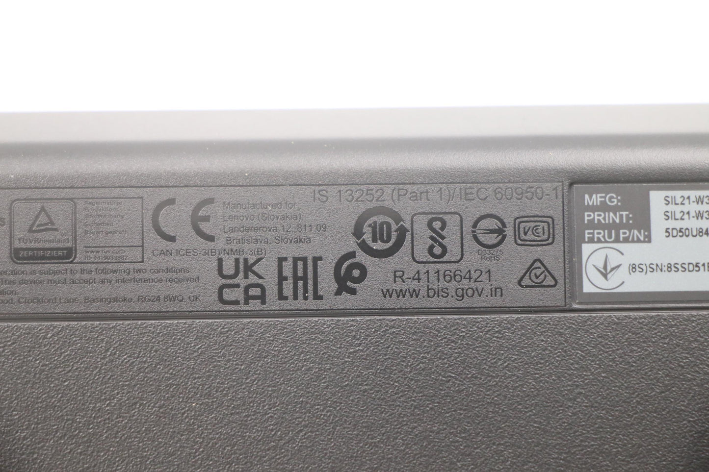 Lenovo Dt_Kyb Usb Calliope Kb Bk Ara - 5D50U84436