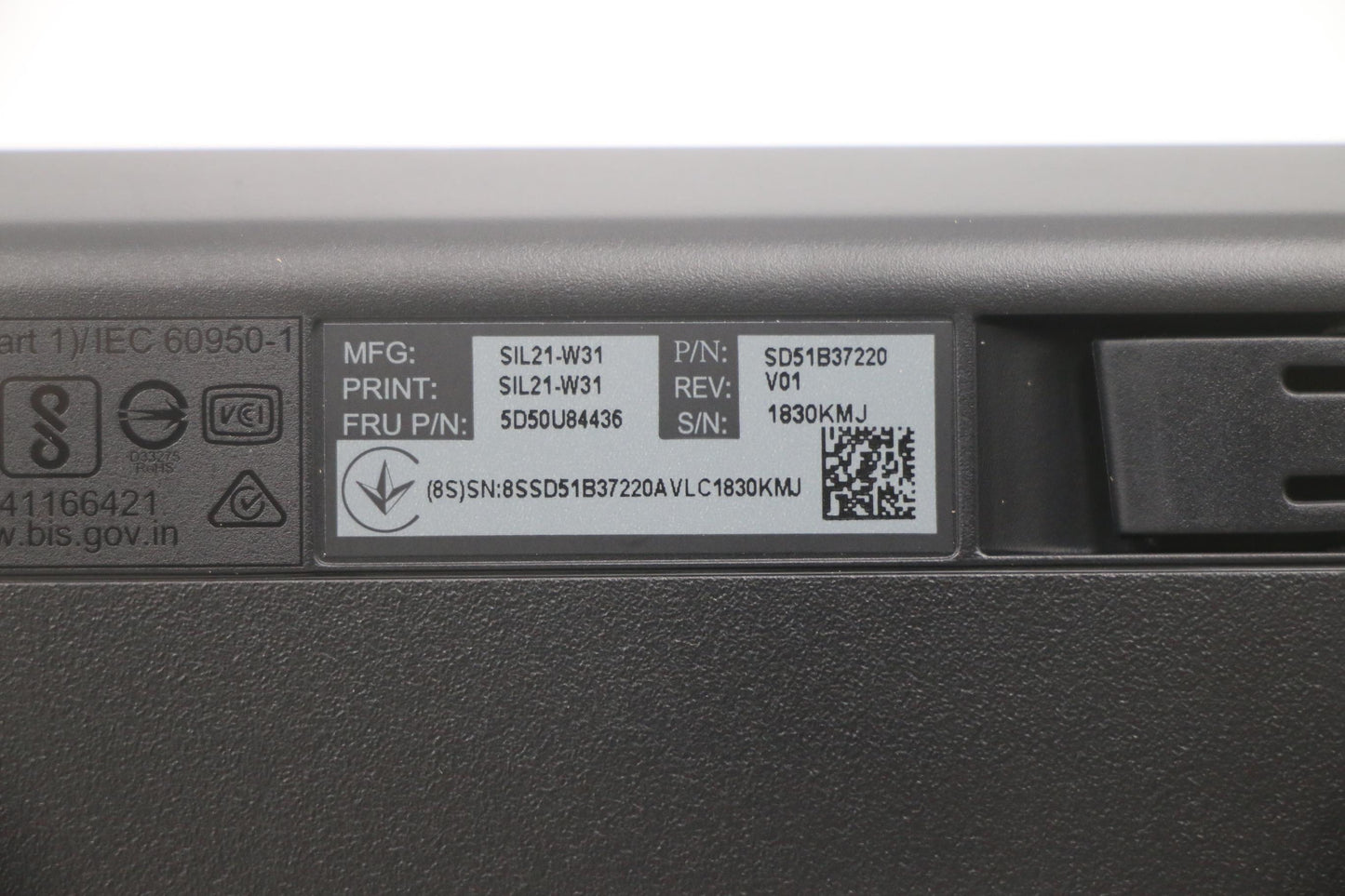 Lenovo Dt_Kyb Usb Calliope Kb Bk Ara - 5D50U84436