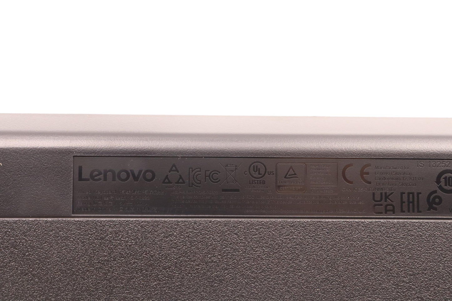 Lenovo Dt_Kyb Usb Calliope Kb Bk Bel - 5D50U84438