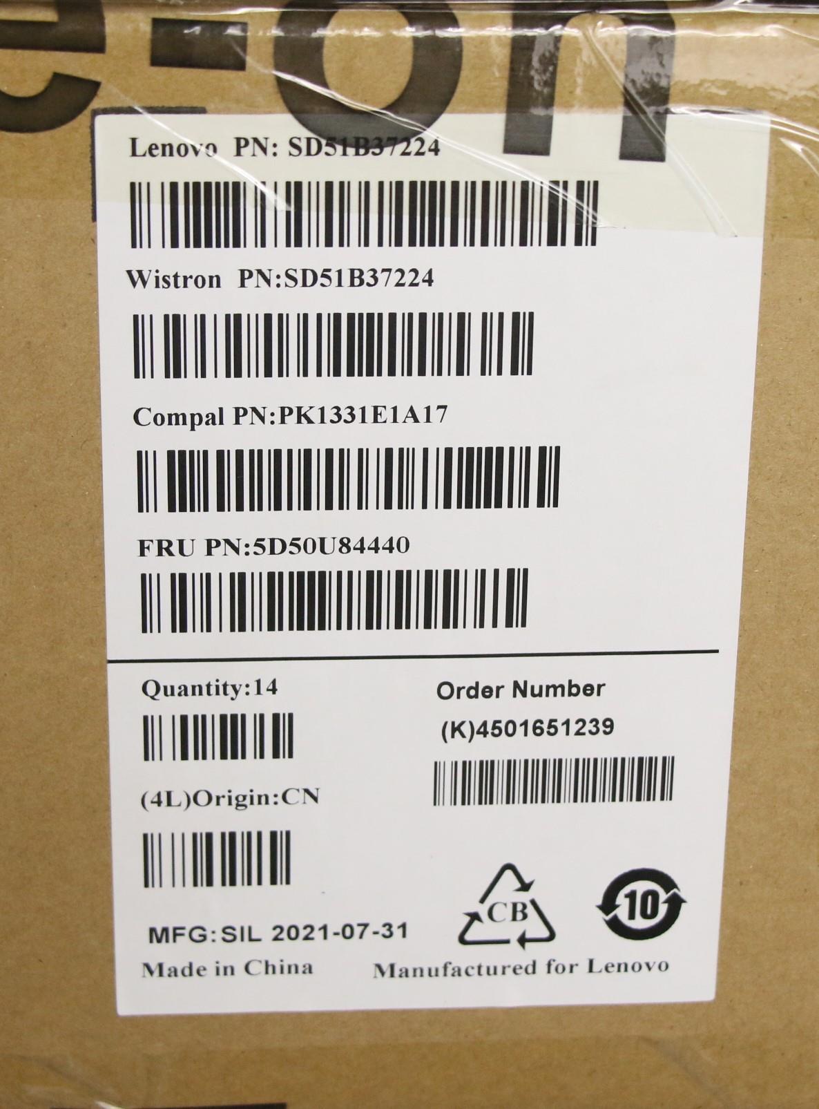 Lenovo Dt_Kyb Usb Calliope Kb Bk Bul - 5D50U84440