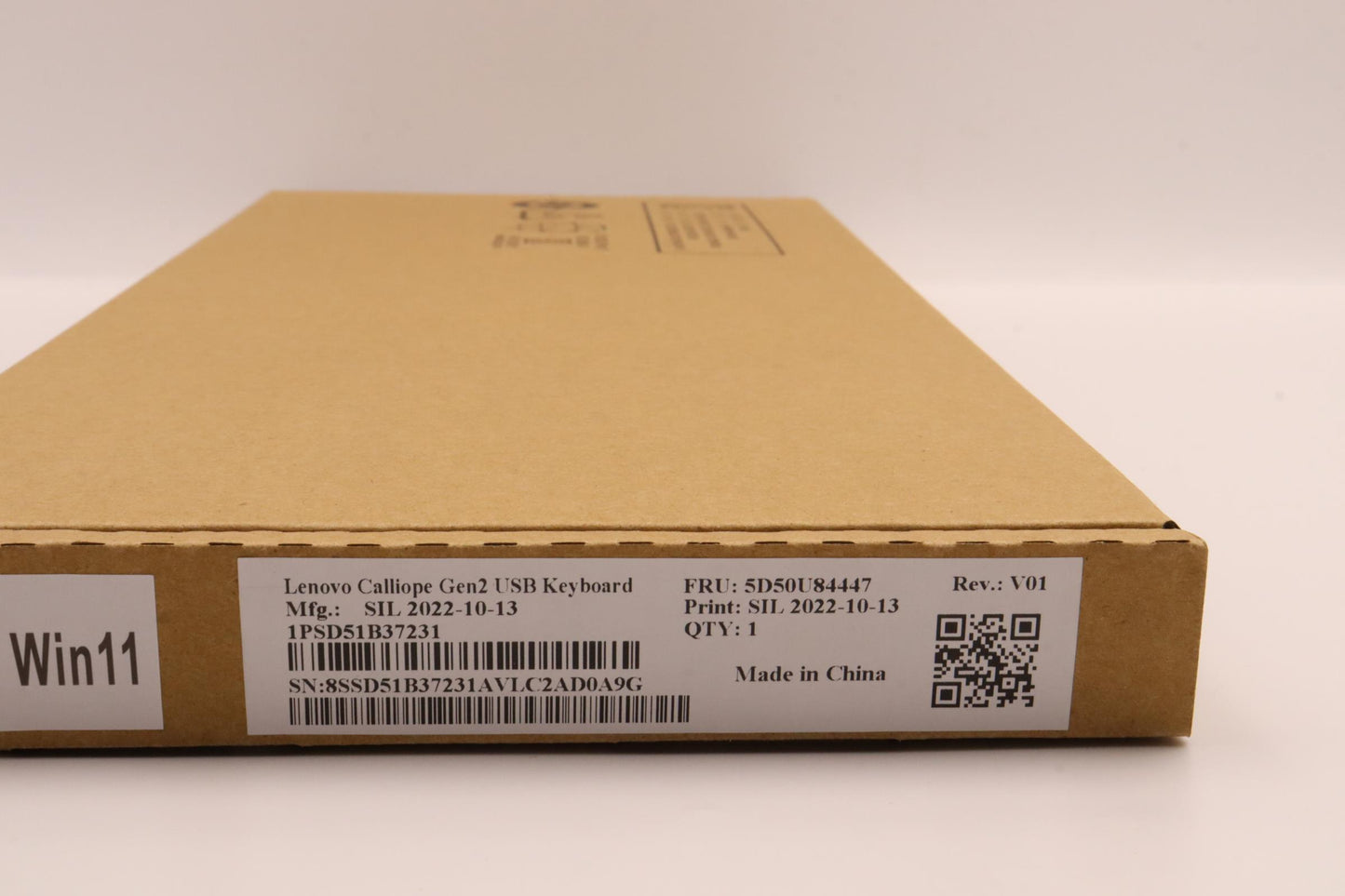 Lenovo Dt_Kyb Usb Calliope Kb Bk 058 - 5D50U84447