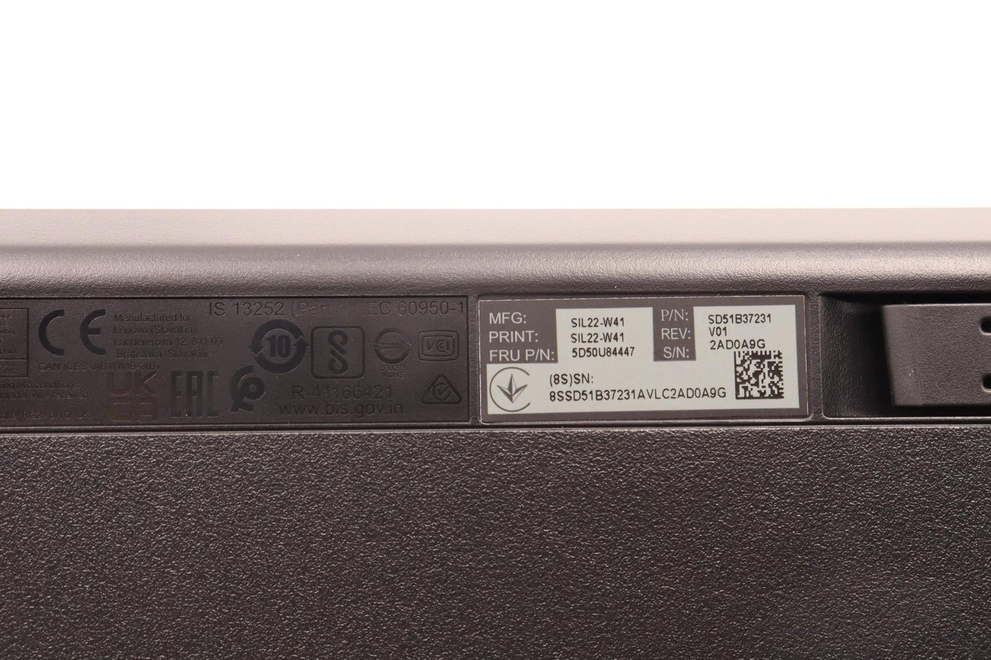 Lenovo Dt_Kyb Usb Calliope Kb Bk 058 - 5D50U84447