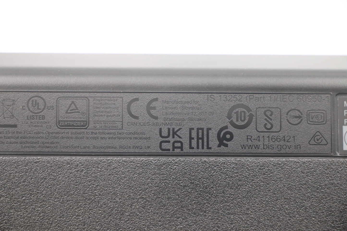 Lenovo Dt_Kyb Usb Calliope Kb Bk 459 - 5D50U84450