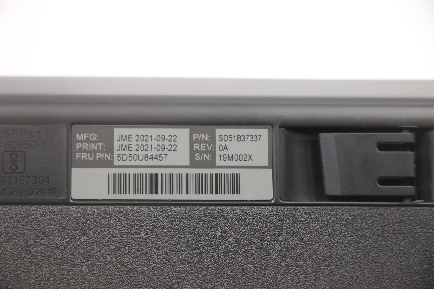 Lenovo Dt_Kyb Usb Calliope Kb Bk La S - 5D50U84457