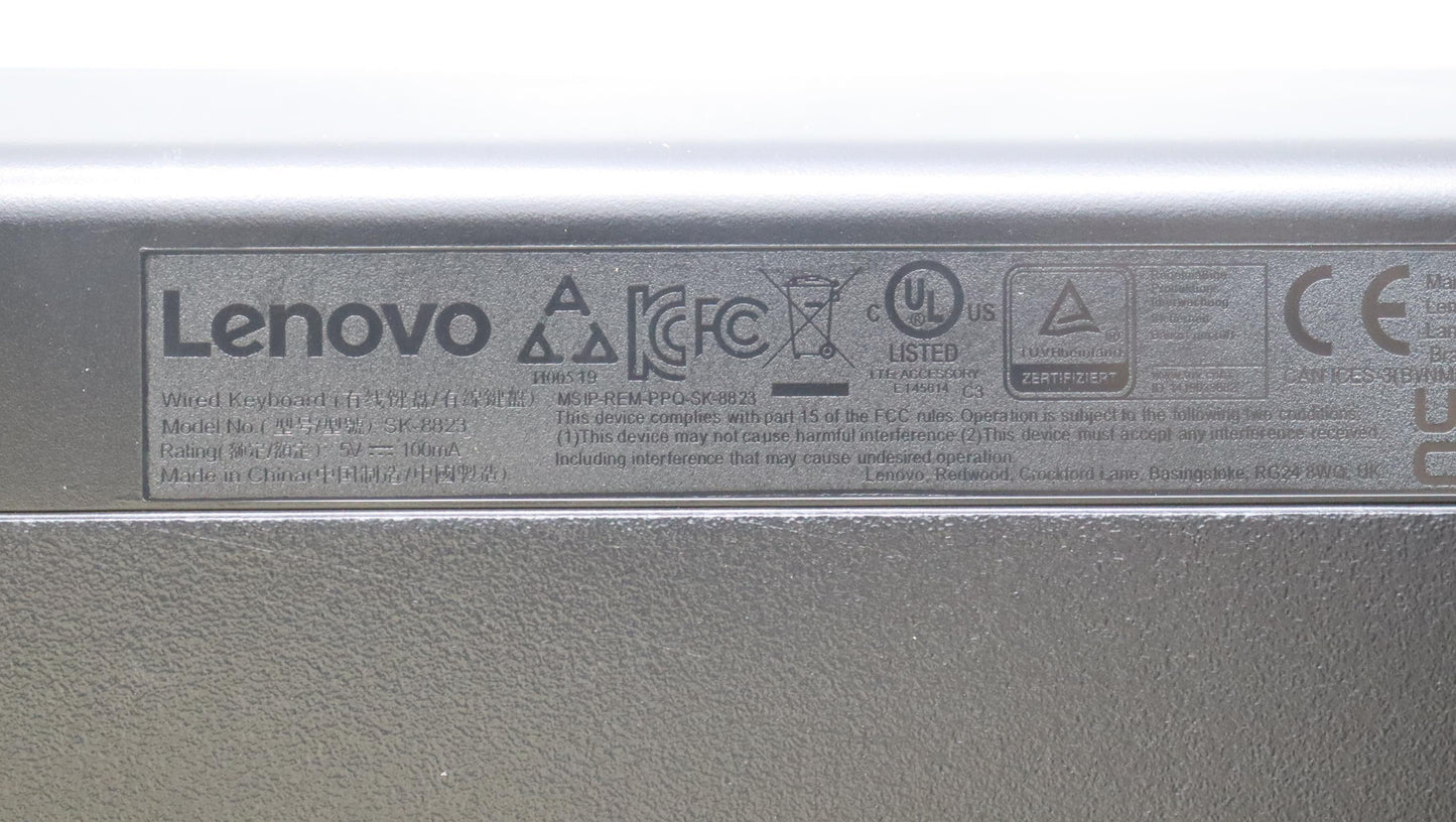 Lenovo Dt_Kyb Usb Calliope Kb Bk Nor - 5D50U84458