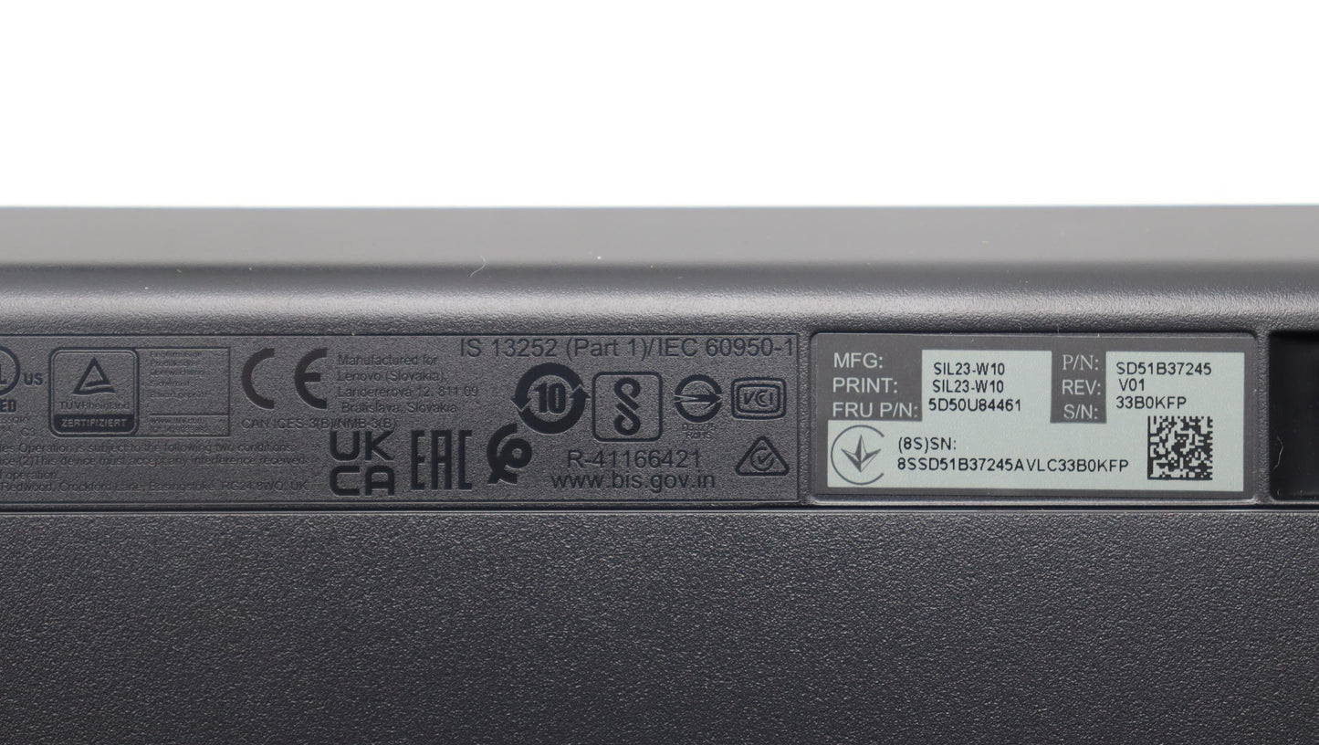 Lenovo Dt_Kyb Usb Calliope Kb Bk Rom - 5D50U84461