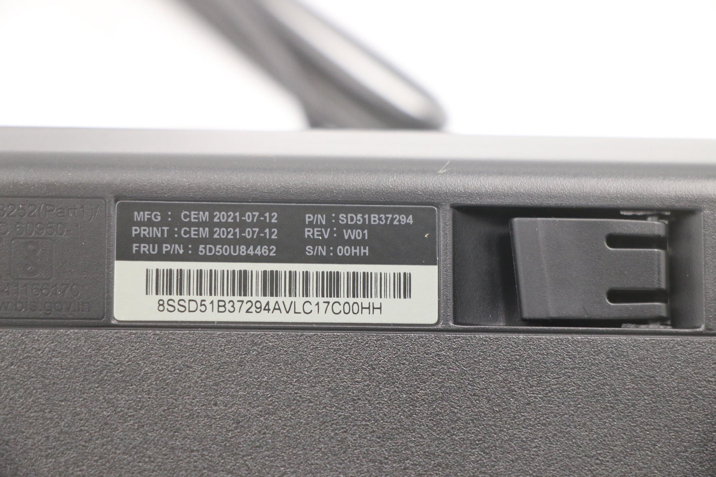 Lenovo Dt_Kyb Usb Calliope Kb Bk Rus - 5D50U84462