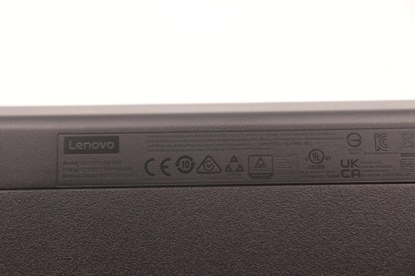 Lenovo Dt_Kyb Usb Calliope Kb Bk Swe - 5D50U84466