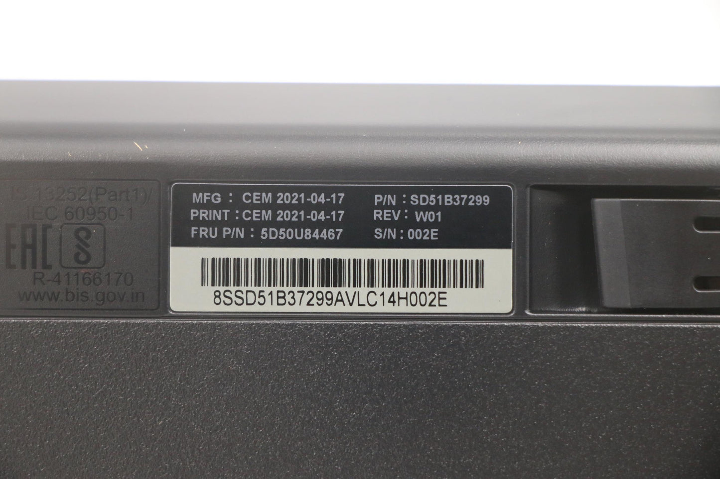 Lenovo Dt_Kyb Usb Calliope Kb Bk Sws - 5D50U84467