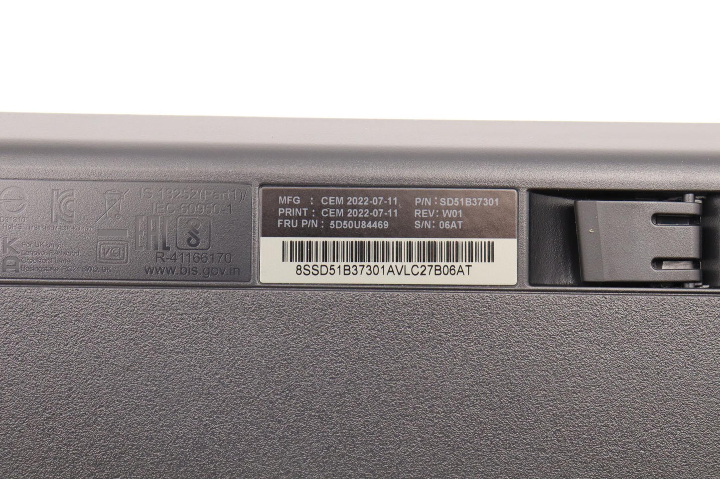 Lenovo Dt_Kyb Usb Calliope Kb Bk 440 - 5D50U84469