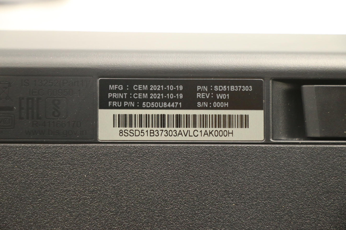 Lenovo Dt_Kyb Usb Calliope Kb Bk Uke - 5D50U84471