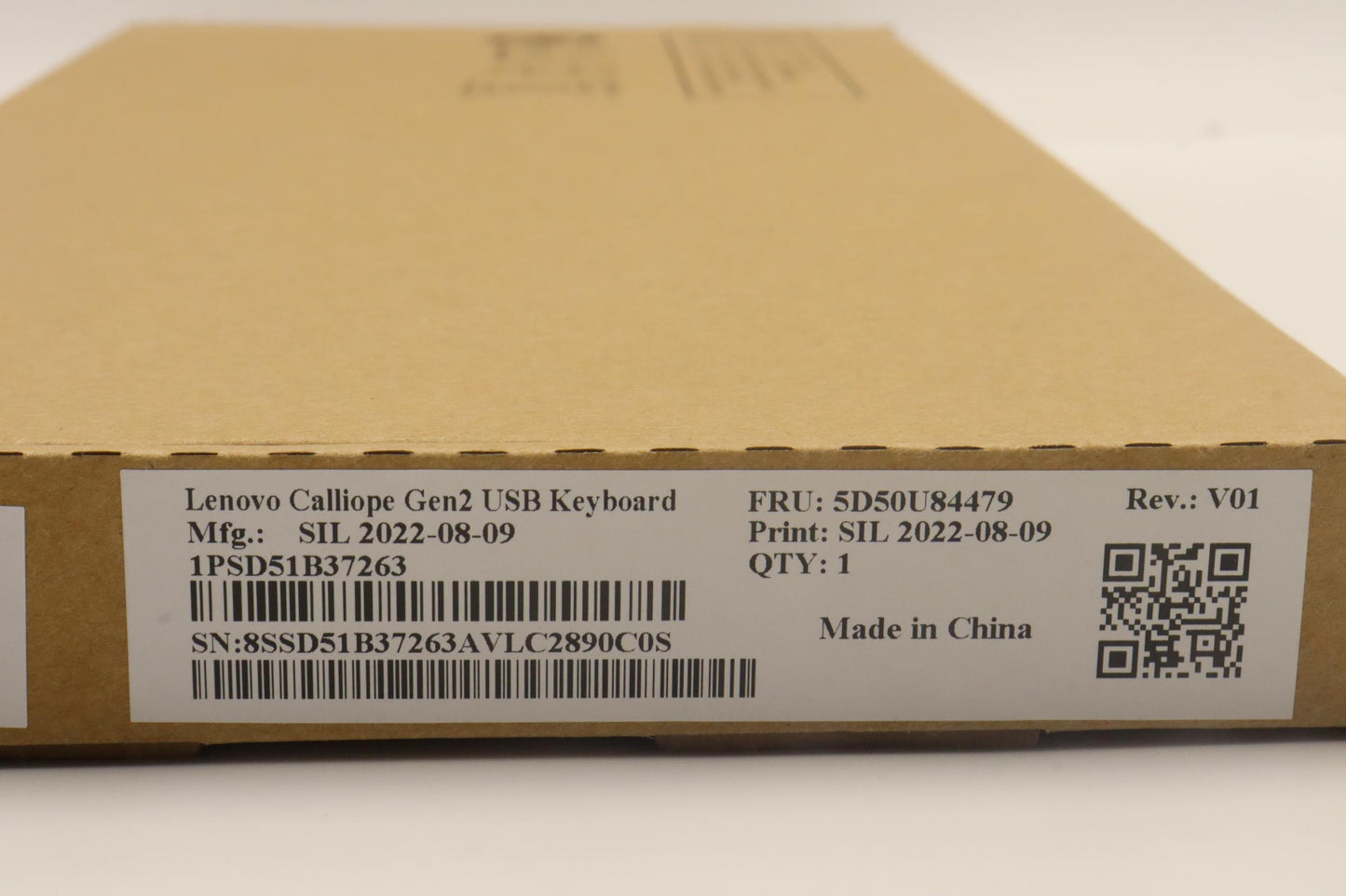 Lenovo Dt_Kyb Usb Calliope Kb Bk Kaz - 5D50U84479