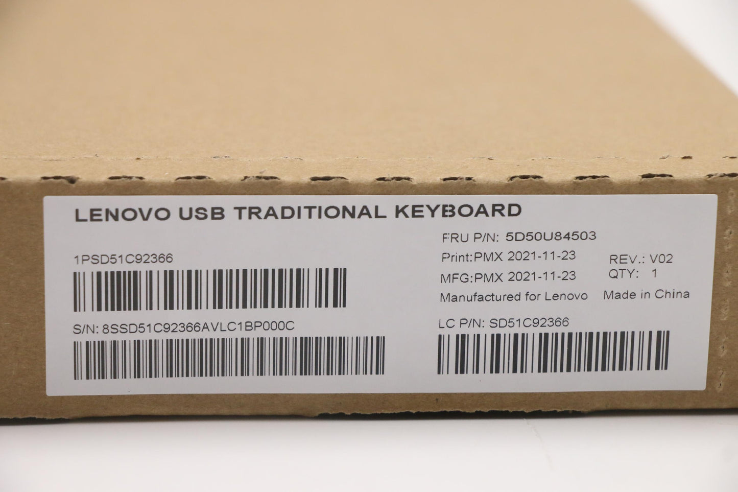 Lenovo Dt_Kyb En Bis Logo Kb Amazon - 5D50U84503