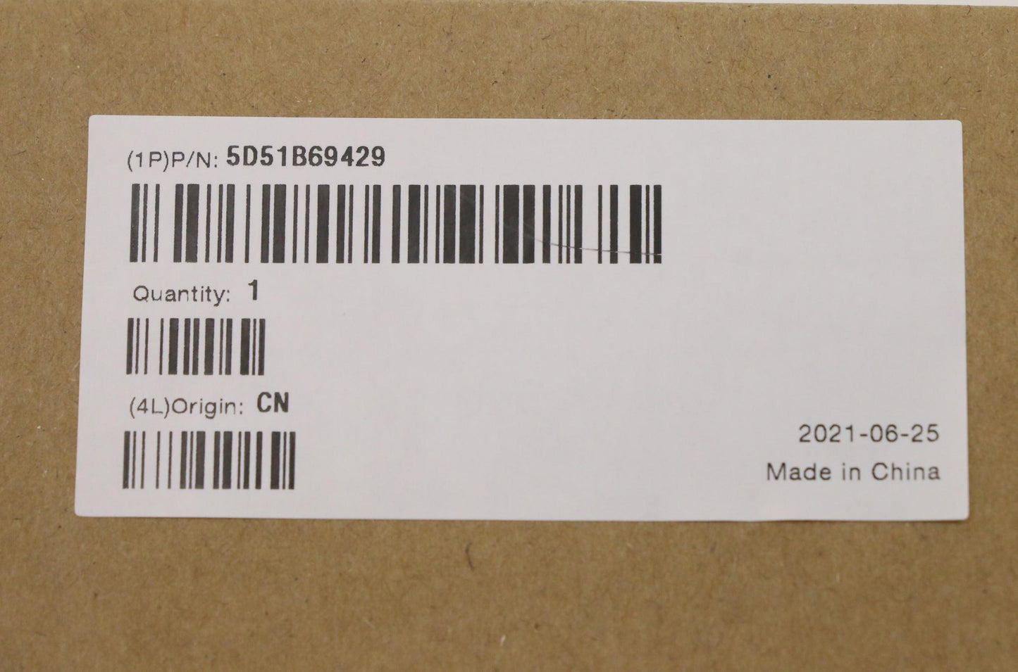 Lenovo Dt_Kyb Smc Kbd-Us English - 5D51B69429