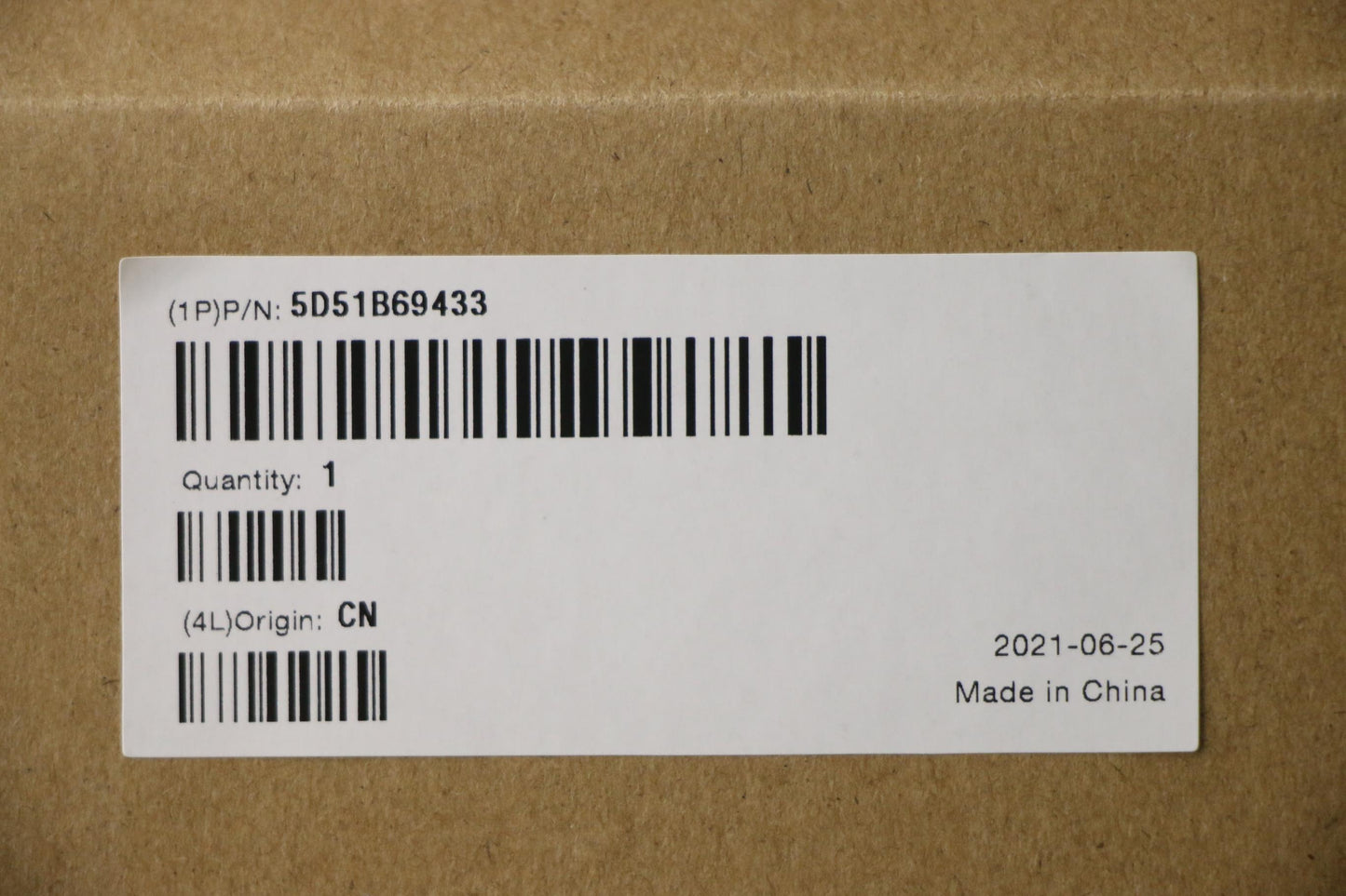 Lenovo Dt_Kyb Smc Kbd-Us Eng With Eur - 5D51B69433
