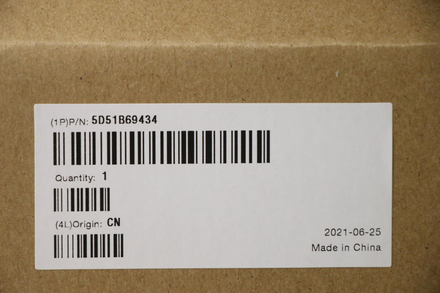 Lenovo Dt_Kyb Smc Kbd-Hebrew - 5D51B69434