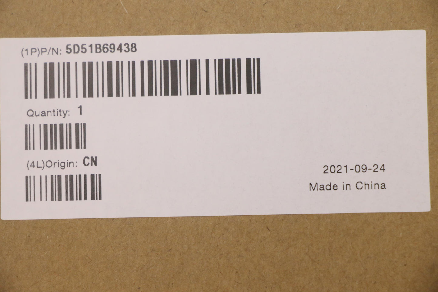 Lenovo Dt_Kyb Smc Kbd-Arabic/French - 5D51B69438