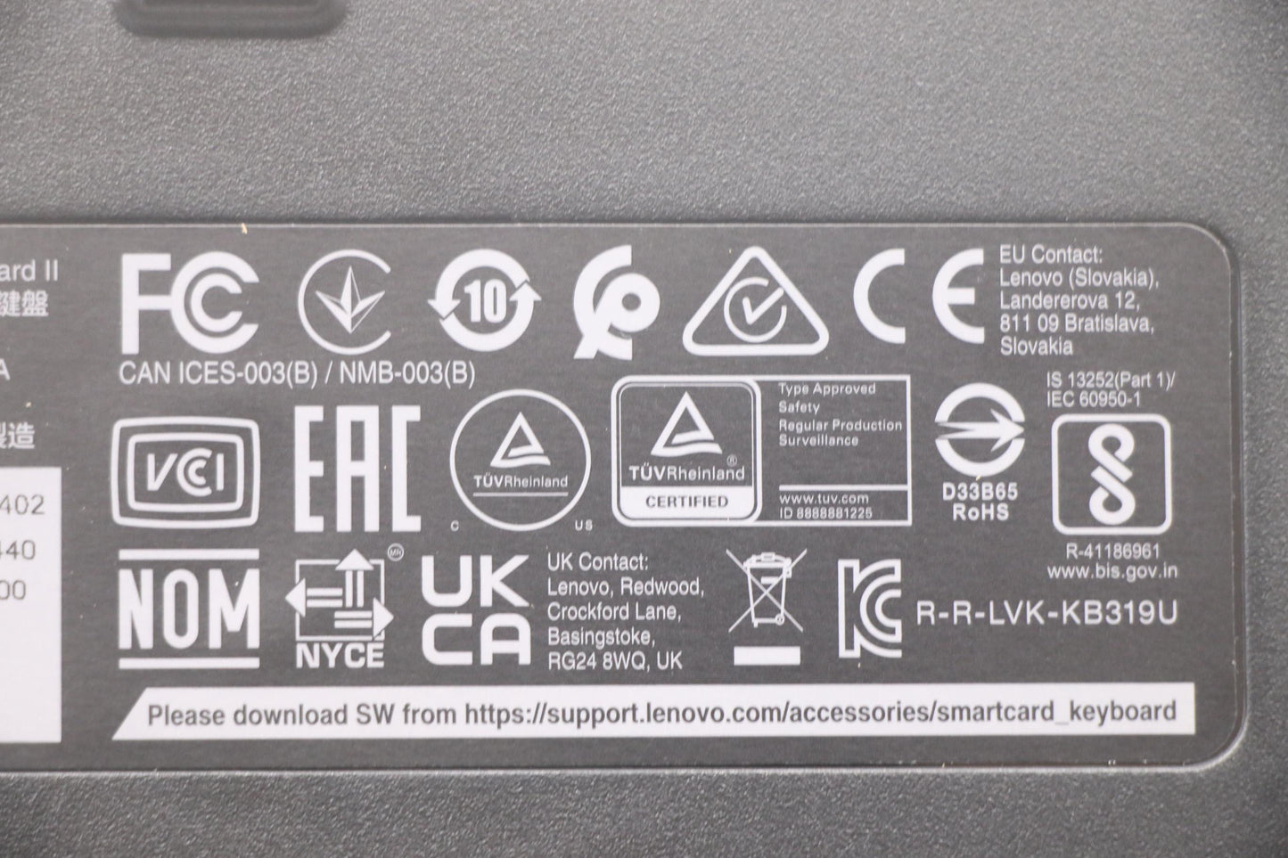 Lenovo Dt_Kyb Smc Kbd-Belgium/Uk - 5D51B69440