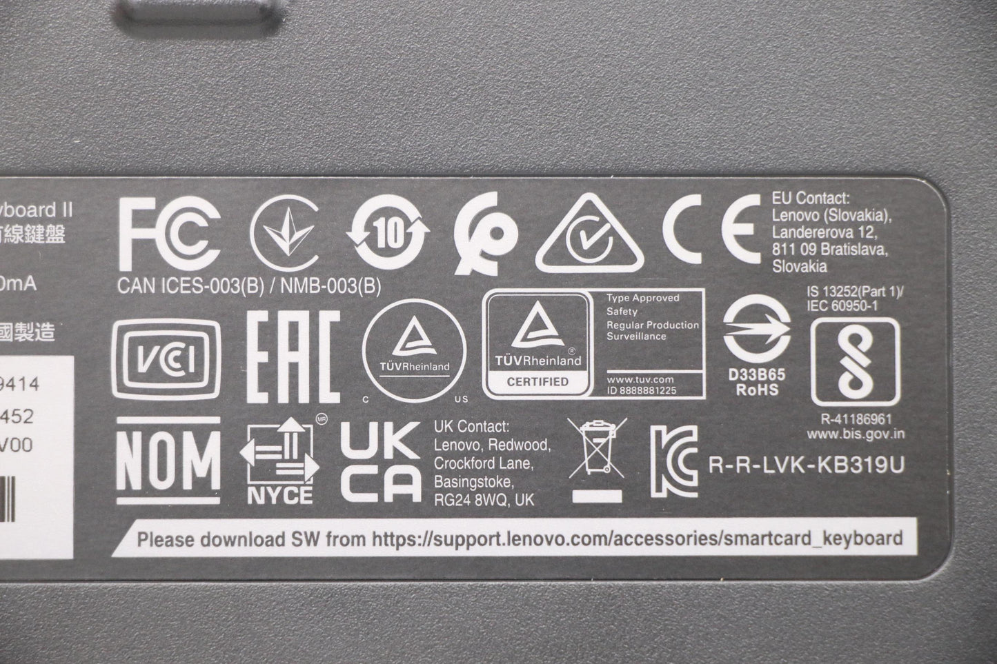 Lenovo Dt_Kyb Smc Kbd-Italy - 5D51B69452