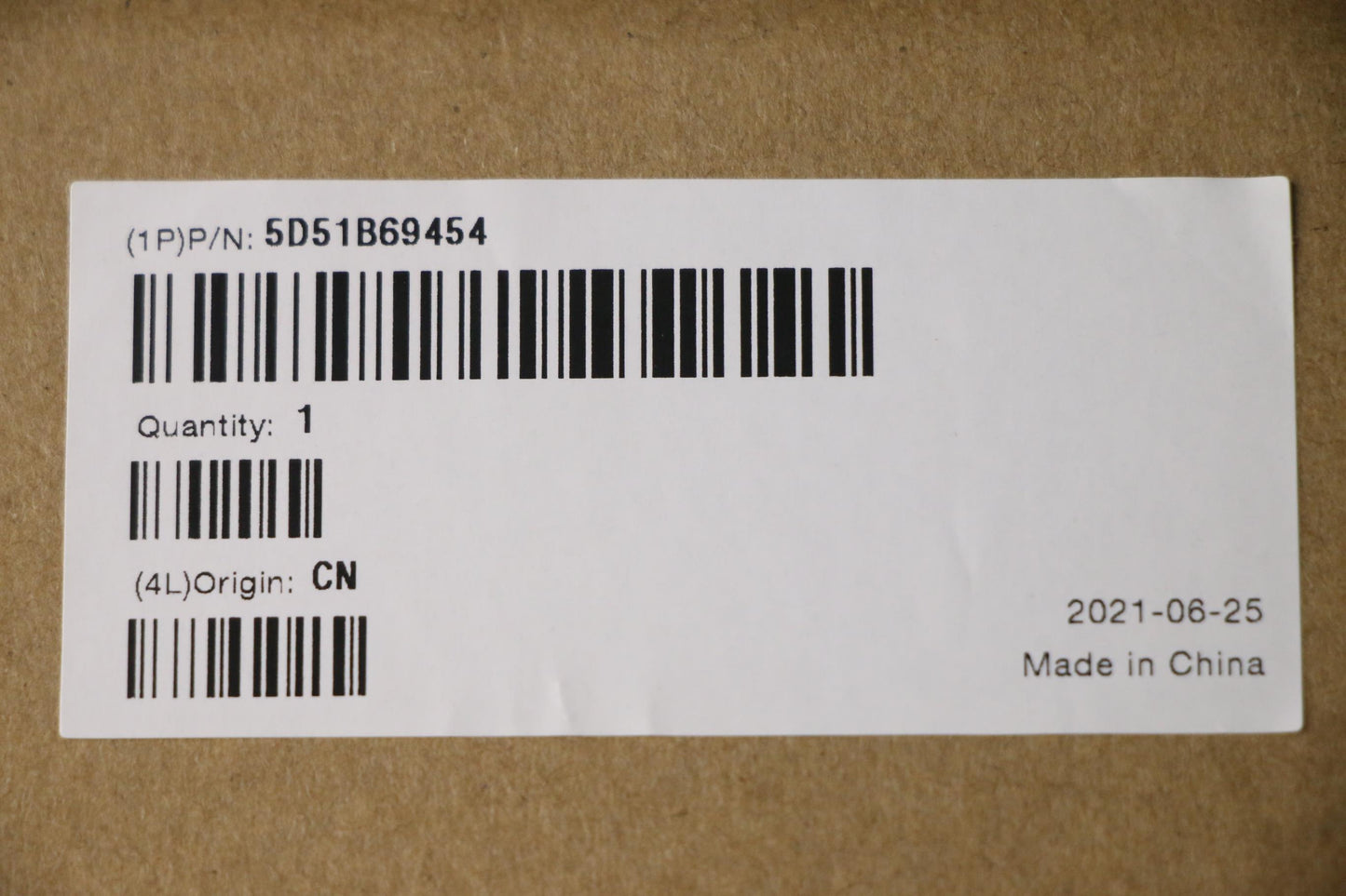 Lenovo Dt_Kyb Smc Kbd-Portugese - 5D51B69454