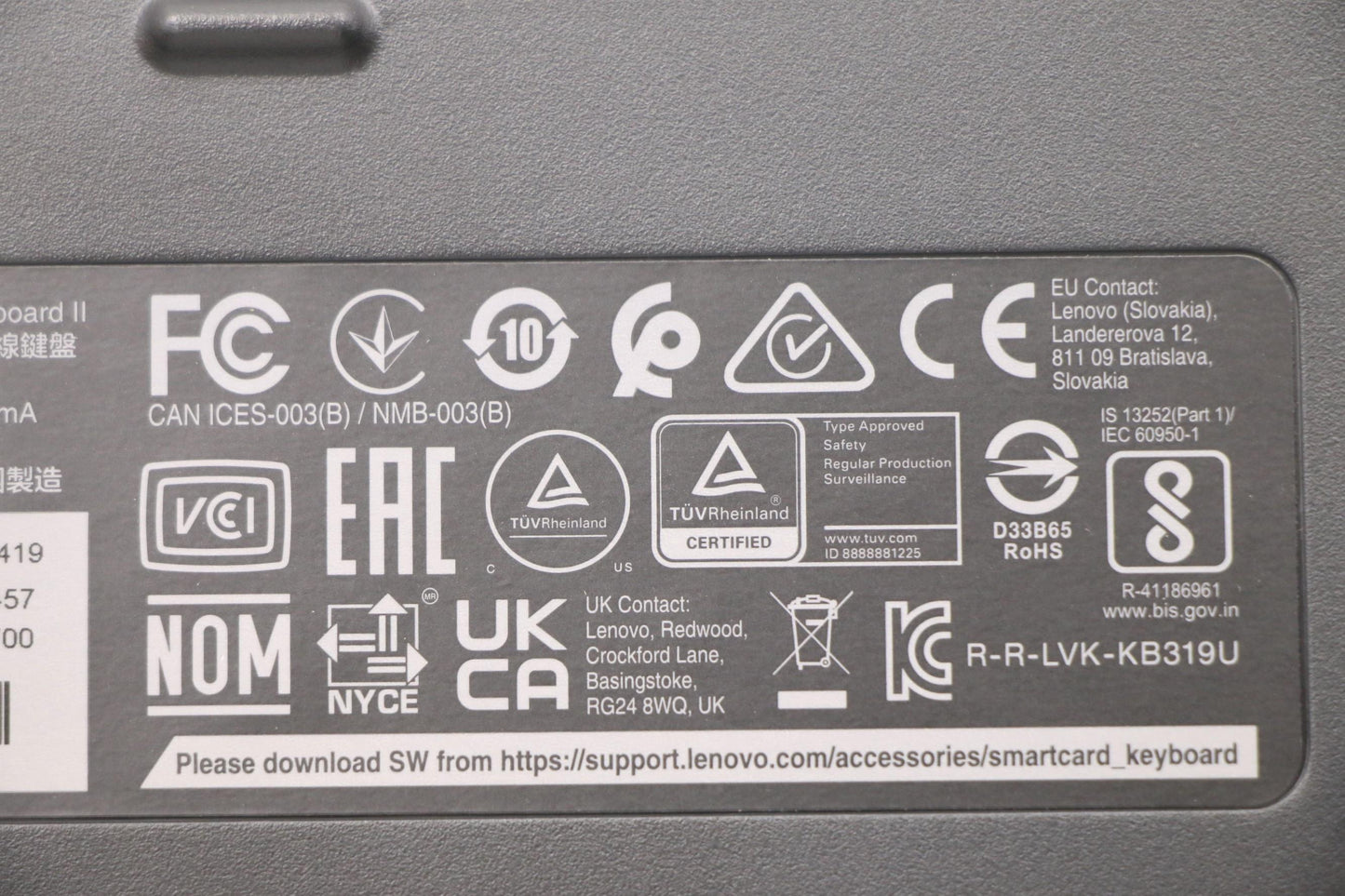 Lenovo Dt_Kyb Smc Kbd-Swedish/Finn - 5D51B69457