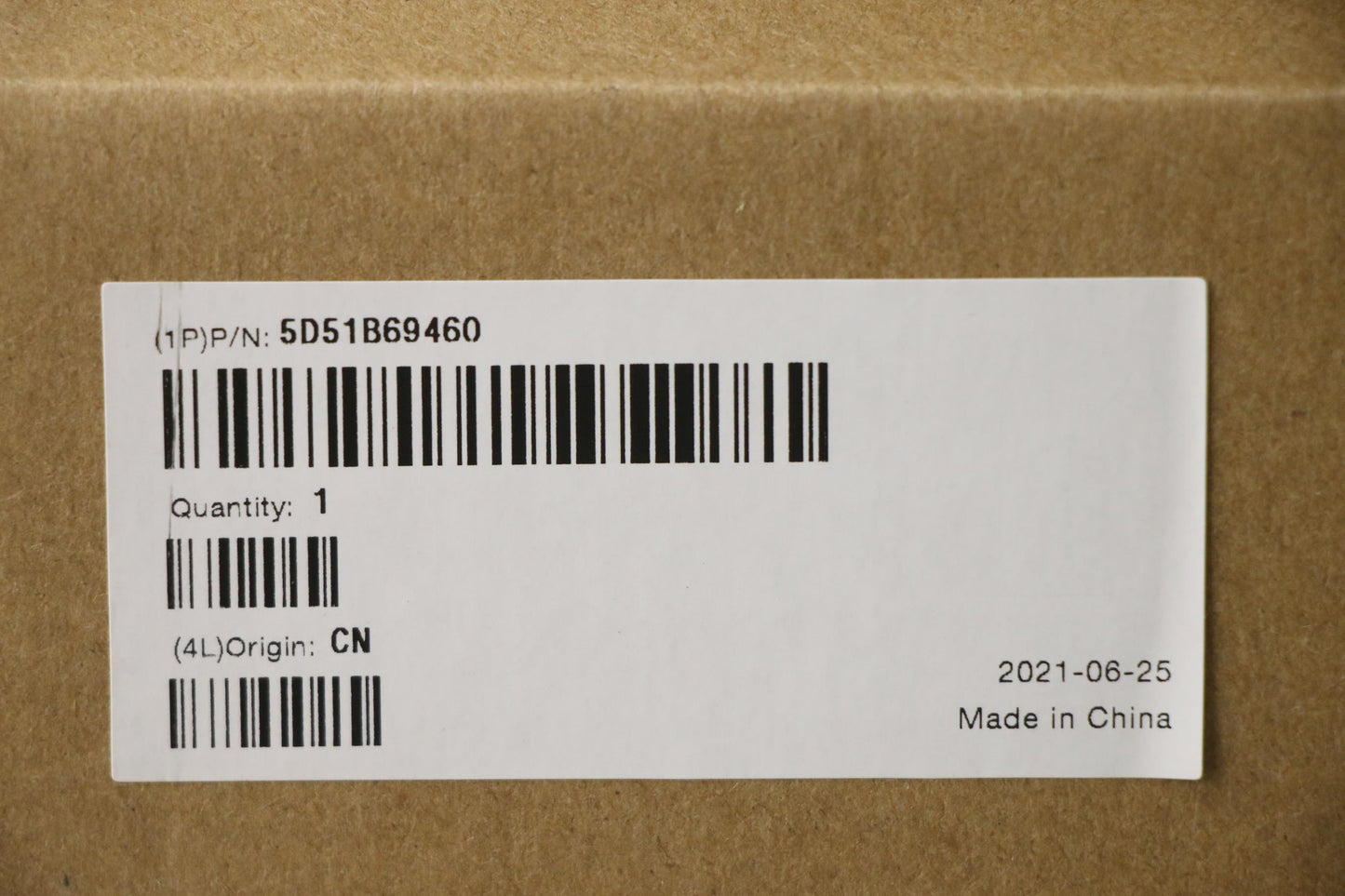 Lenovo Dt_Kyb Smc Kbd-Uk English - 5D51B69460