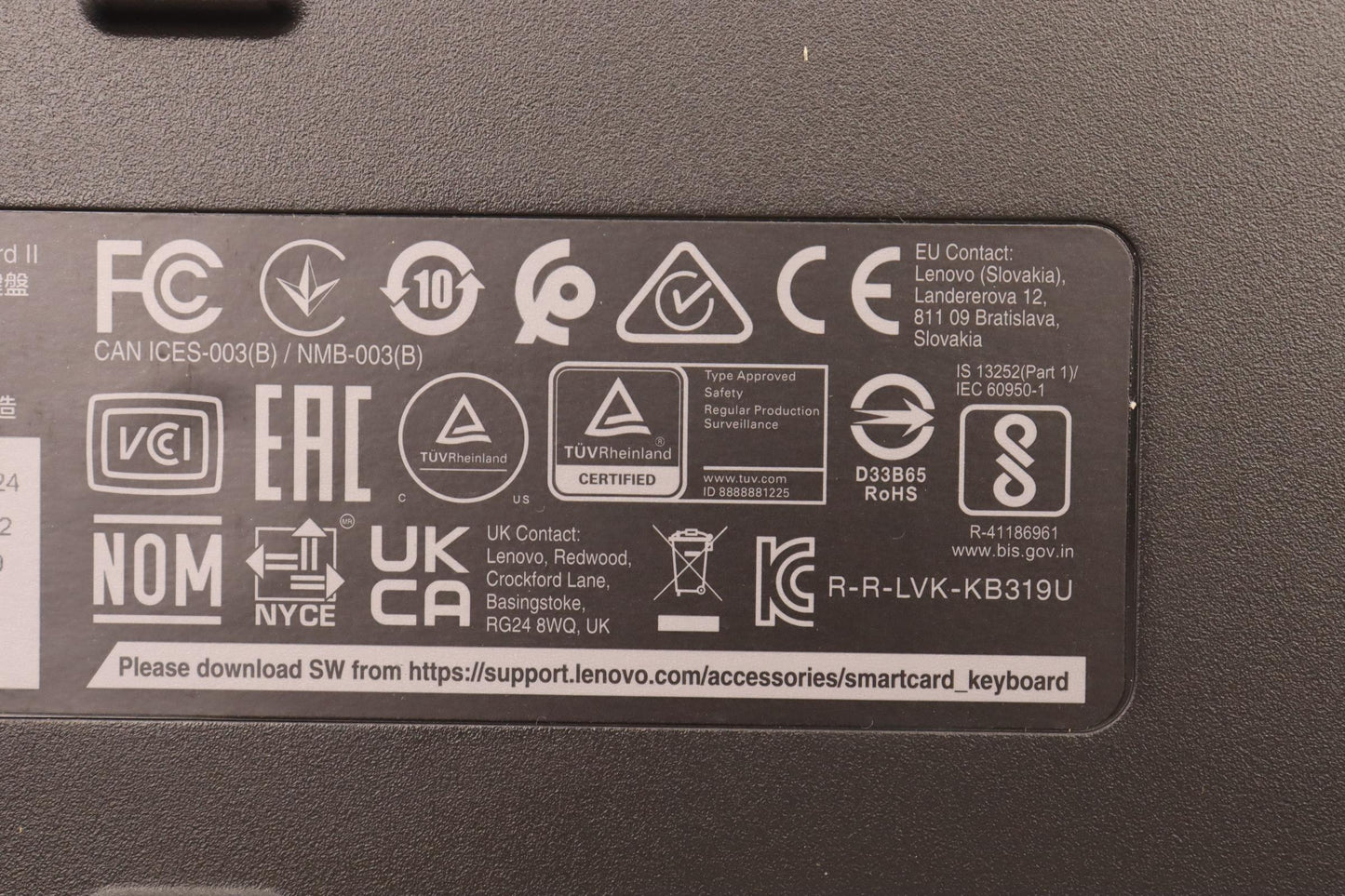Lenovo Dt_Kyb Smc Kbd-Korean - 5D51B69462