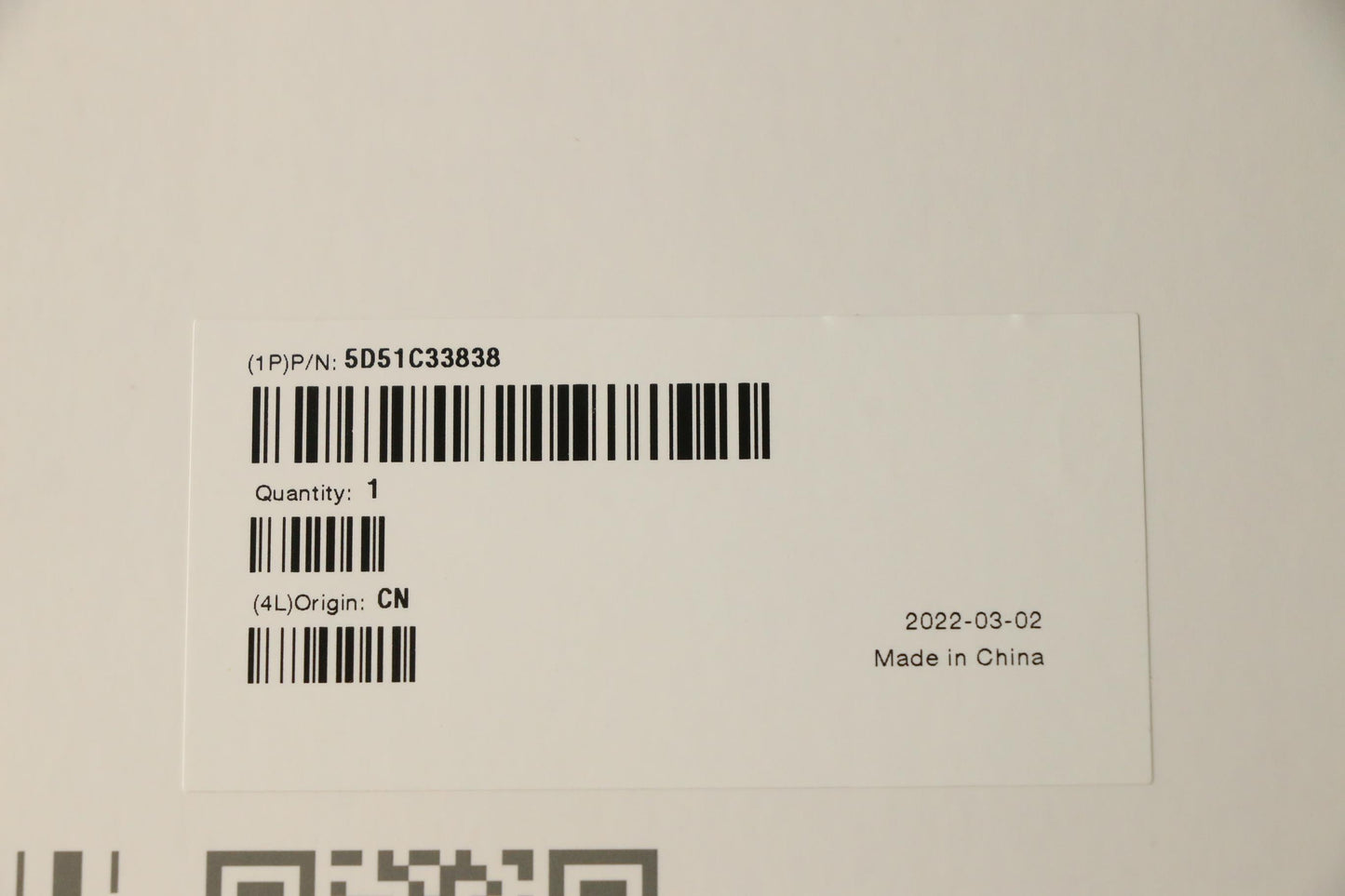Lenovo Kyb_Mouse Split Kbd-Us English - 5D51C33838