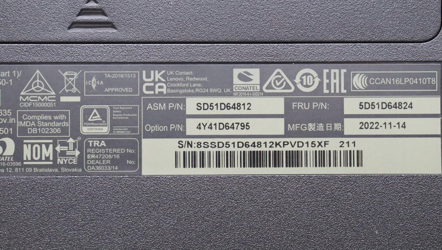 Lenovo Dt_Kyb Professional Kb Cz/Sk - 5D51D64824