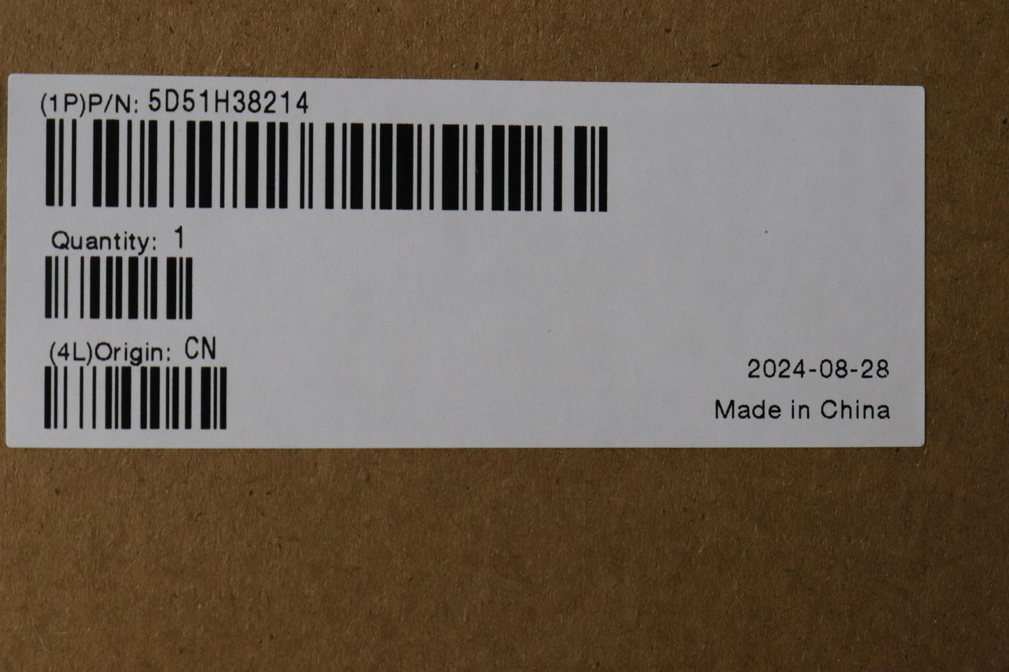 Lenovo Dt_Kyb Smc Kbd-Us English - 5D51H38214