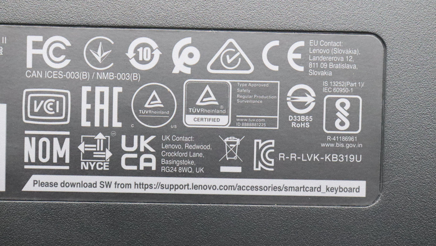 Lenovo Dt_Kyb Smc Kbd-Dutch - 5D51H38253