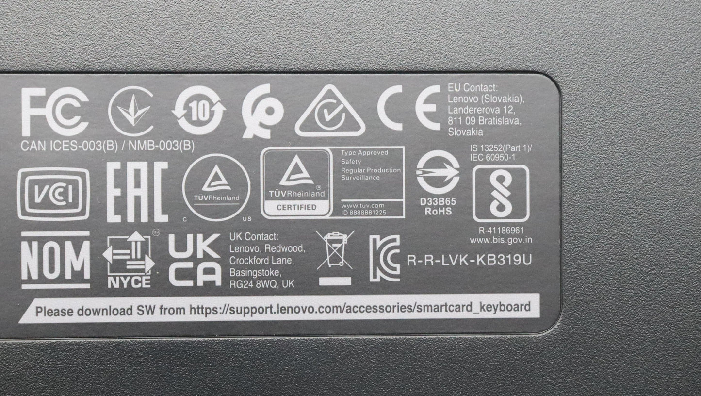 Lenovo Dt_Kyb Smc Kbd-Slovenian - 5D51H38257