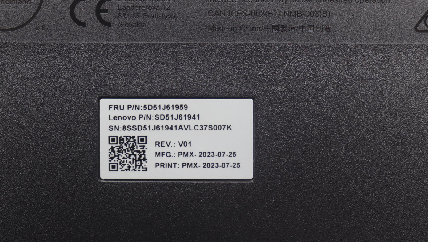 Lenovo Dtkyb Primax Chrome Usb Kbblac - 5D51J61959
