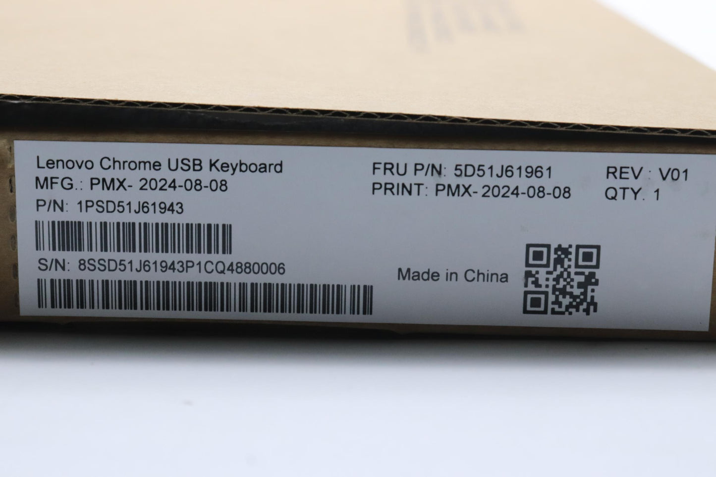 Lenovo Dtkyb Primax Chrome Usb Kbblac - 5D51J61961