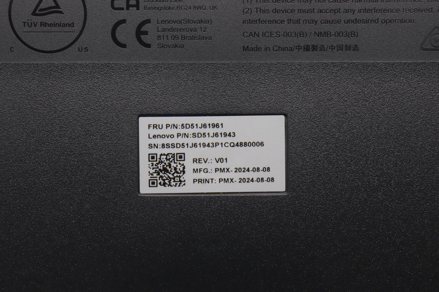 Lenovo Dtkyb Primax Chrome Usb Kbblac - 5D51J61961
