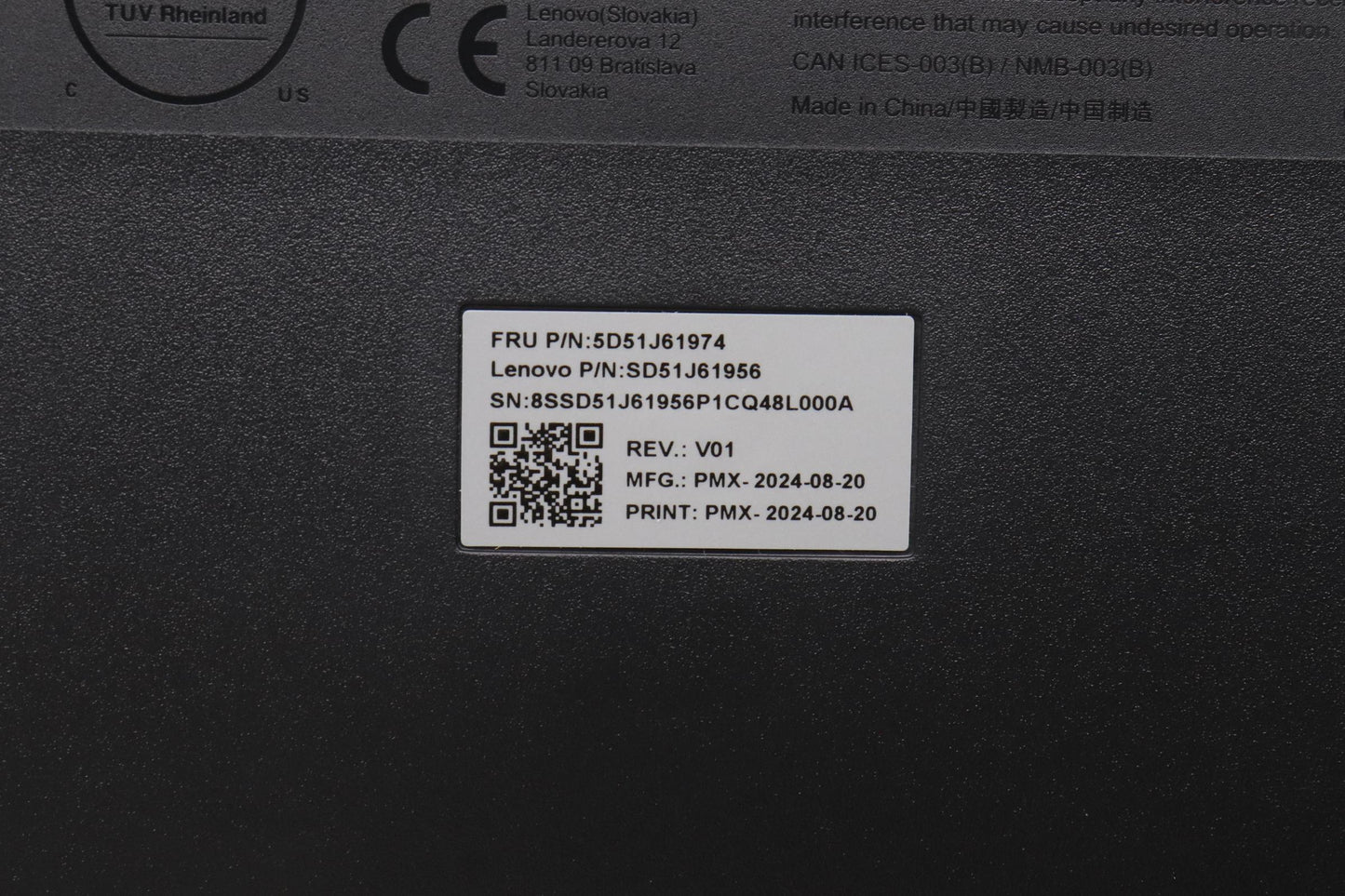 Lenovo Dtkyb Primax Chrome Usb Kbblac - 5D51J61974