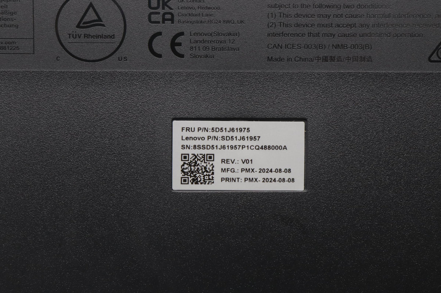 Lenovo Dtkyb Primax Chrome Usb Kbblac - 5D51J61975