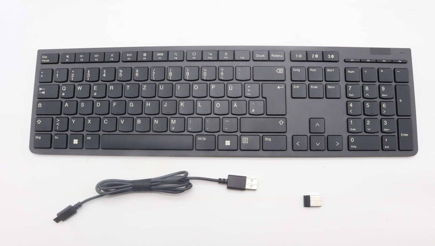 Lenovo Dt_Kyb Slim Kb Ii-German - 5D51K04602