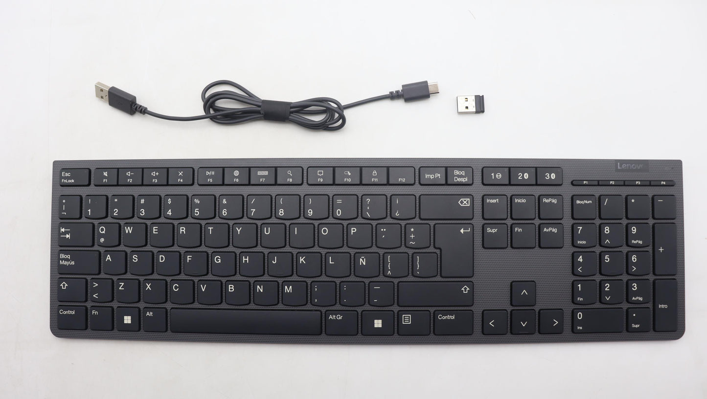 Lenovo Dt_Kyb Slim Kb Ii-La Spanish - 5D51K04611