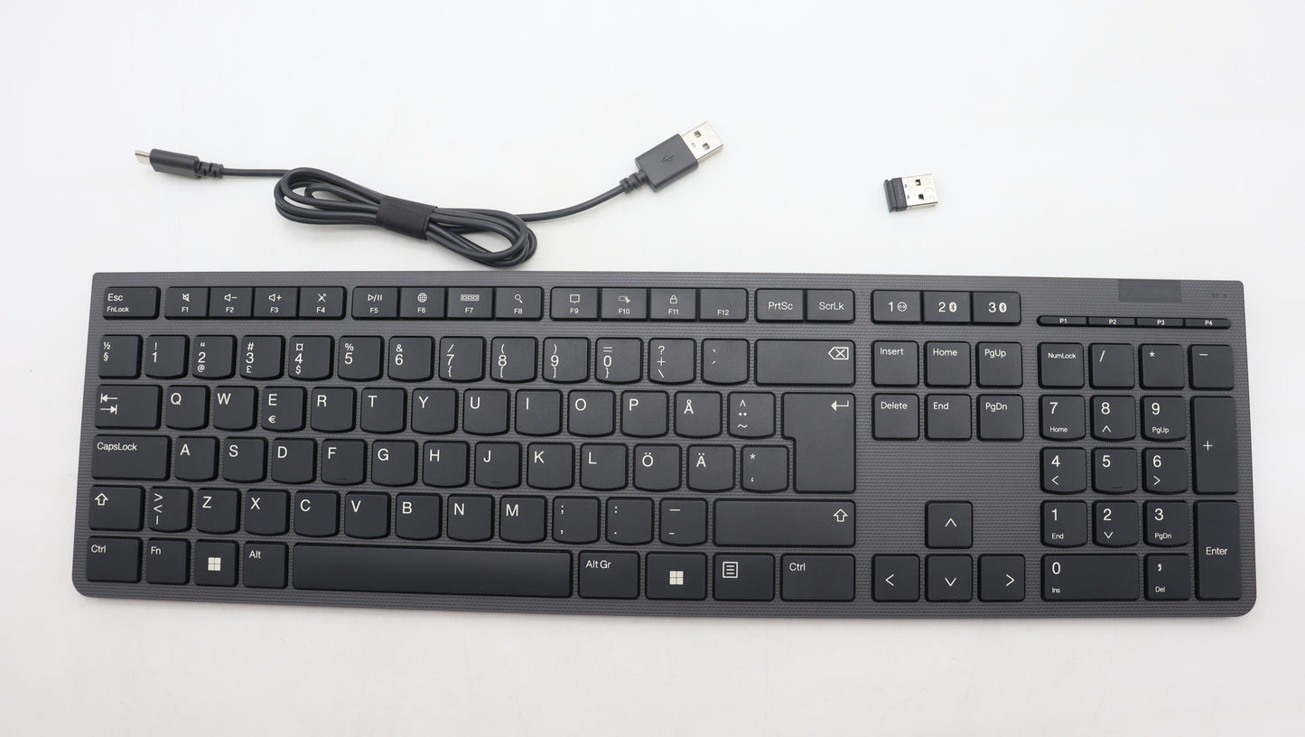 Lenovo Dt_Kyb Slim Kb Ii-Swedish/Finn - 5D51K04619