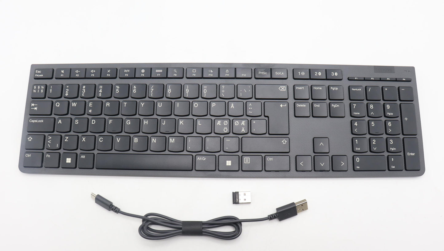 Lenovo Dt_Kyb Slim Kb Ii-Nordic - 5D51K04632