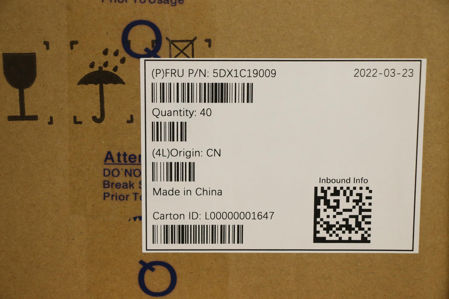 Lenovo Opt_Drive Hl Gue1N 9.0 Dvdwrit - 5DX1C19009