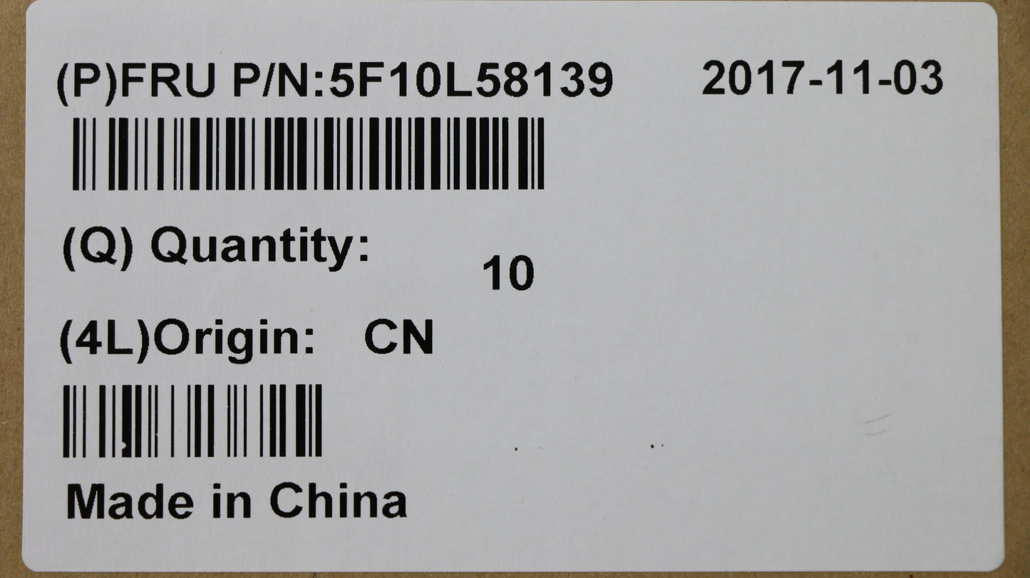 Lenovo Cooling Fan - 5F10L58139