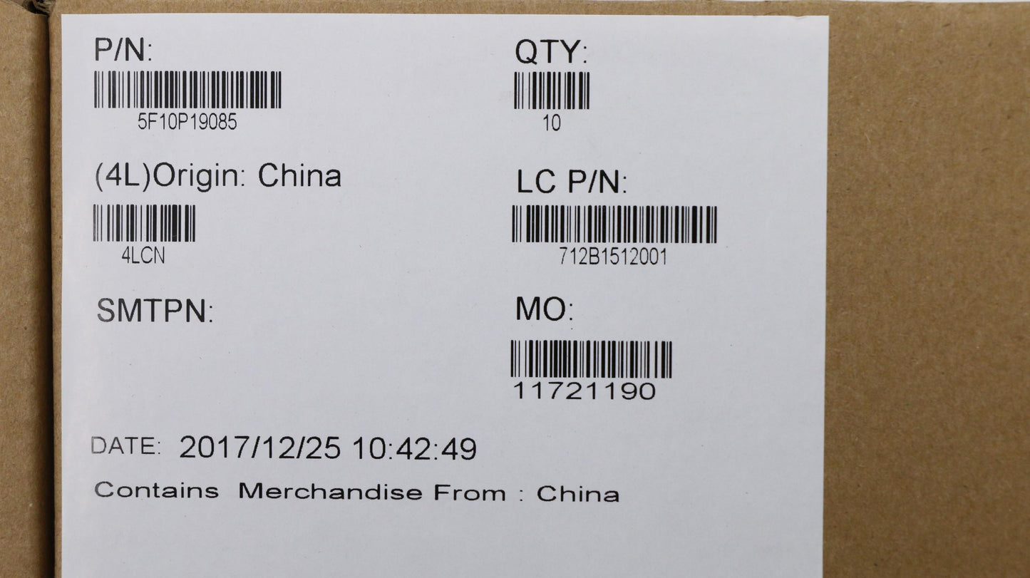 Lenovo Fan L+R - 5F10P19085